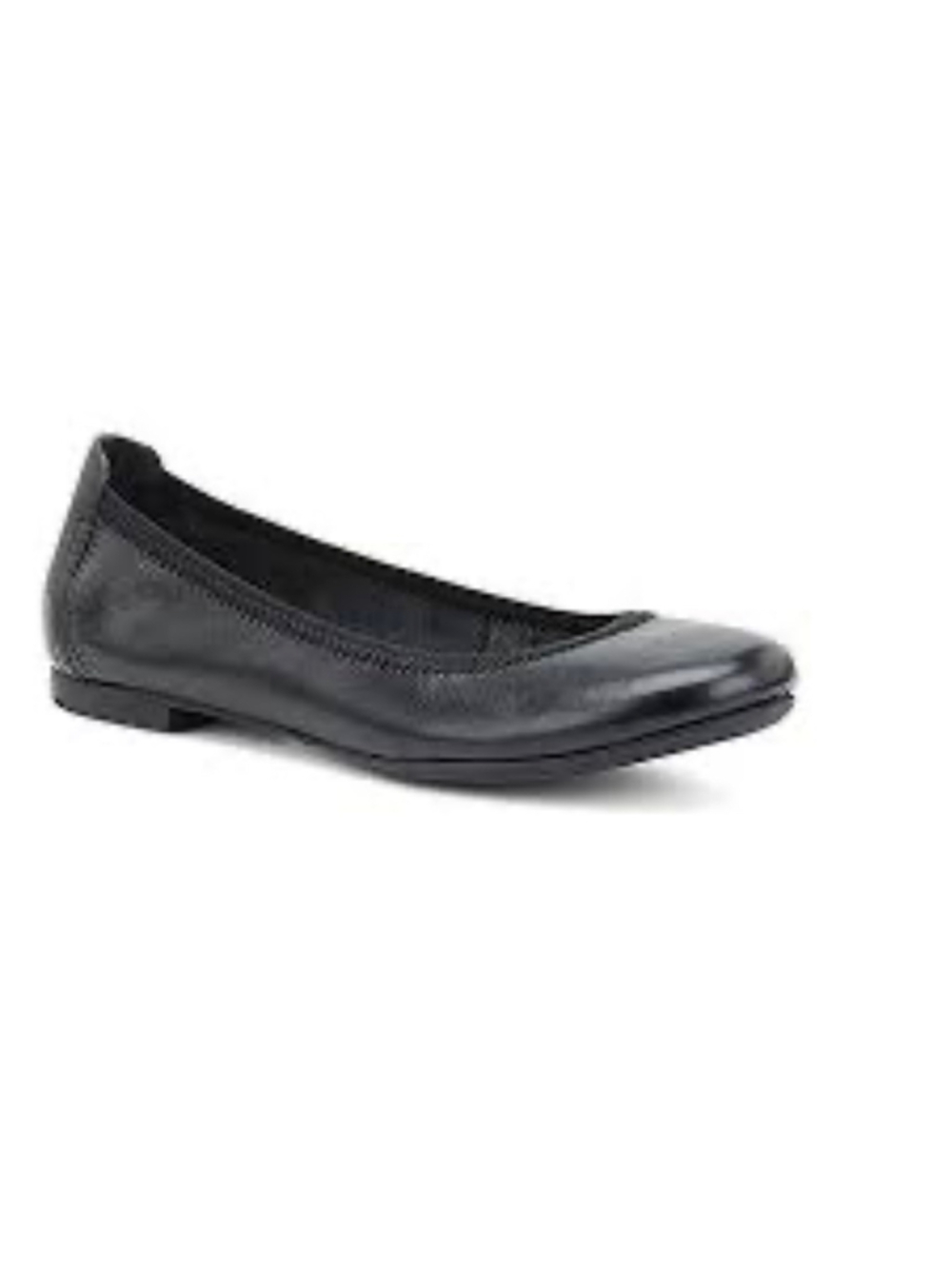 Women's Born Black Leather Julienne Ballet Flats